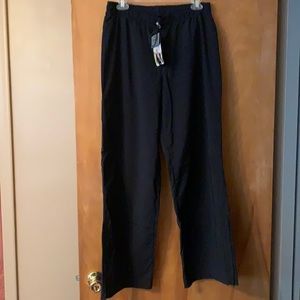 NWT DANSKIN WOMENS ALTHETIC PANTS SZ L BLACK